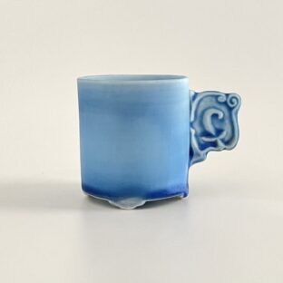 コーヒーカップ(群青‐グンジョウ・紋章)